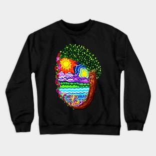 Psychedelic Days Crewneck Sweatshirt